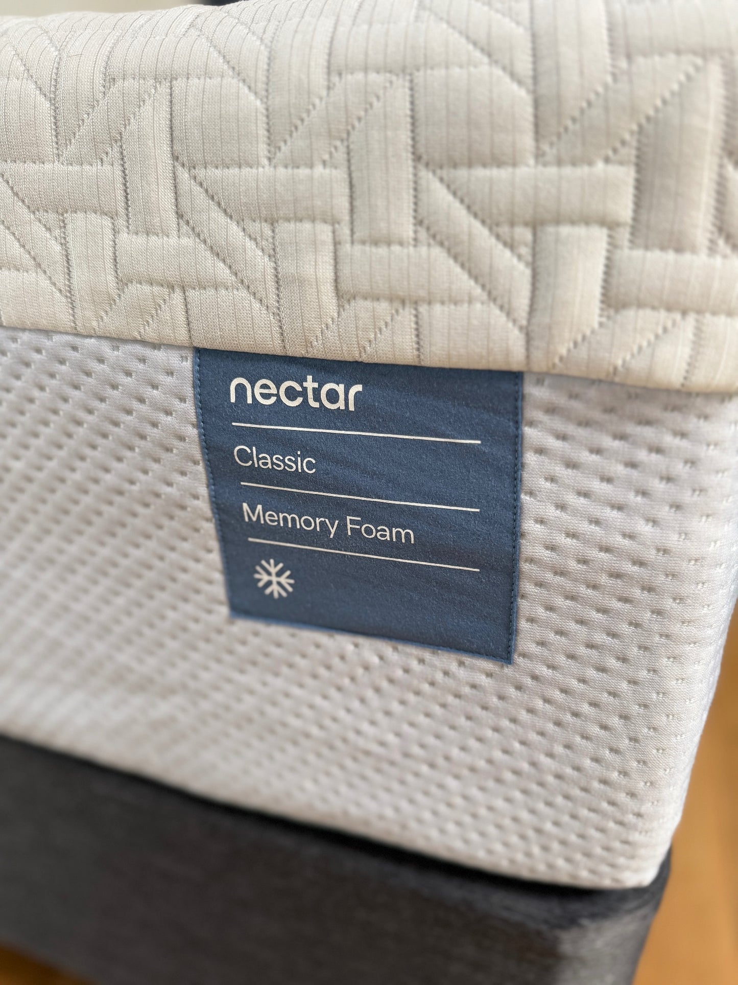 Nectar Classic at The Drift Seattle Mattress Store - product label