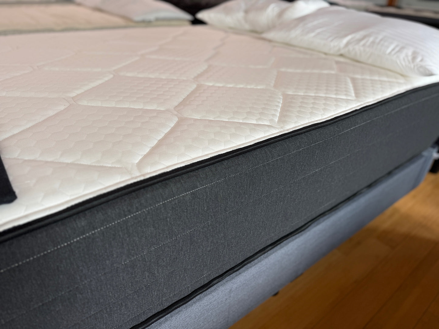 Brooklyn Bedding Plank Firm Luxe at The Drift Seattle Mattress Store - side angle