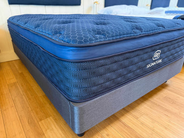 Brooklyn Bedding Signature Hybrid Side View Featured at The Drift in Seattle.