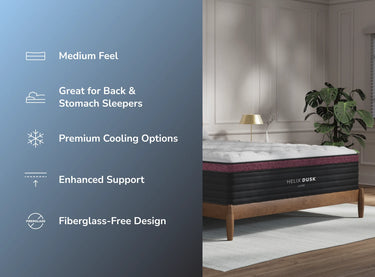 Helix-Dusk-Luxe-Mattress-Detail at The Drift