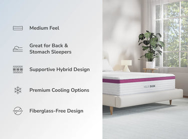 Helix-Dusk-Mattress-Detail at The Drift