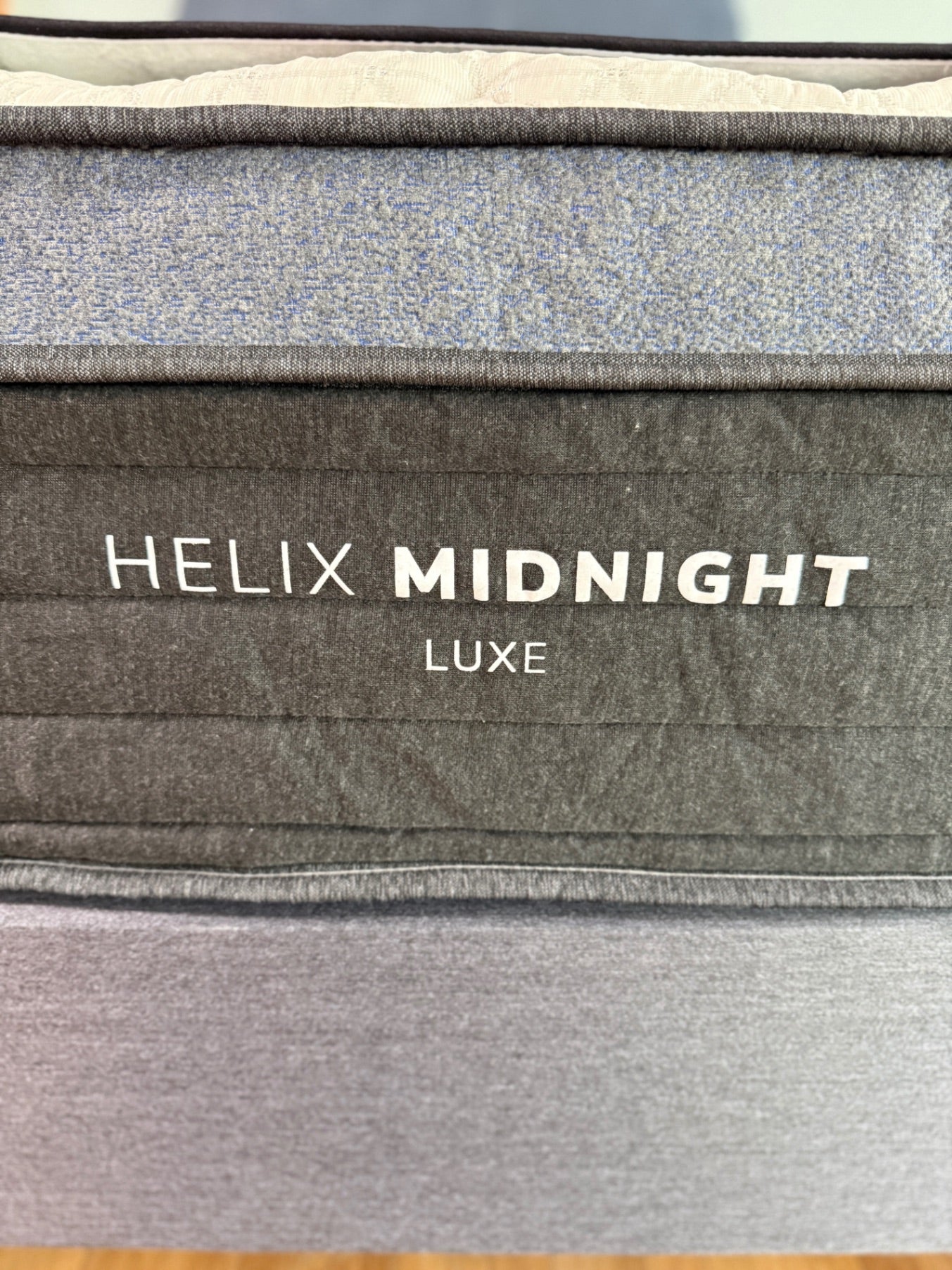 Helix Midnight Luxe at The Drift Seattle Mattress Store - product label