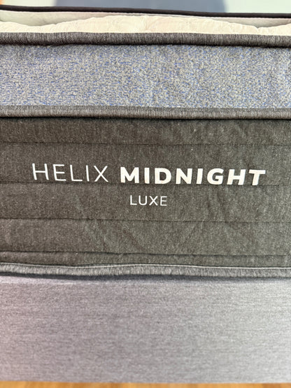 Helix Midnight Luxe at The Drift Seattle Mattress Store - product label