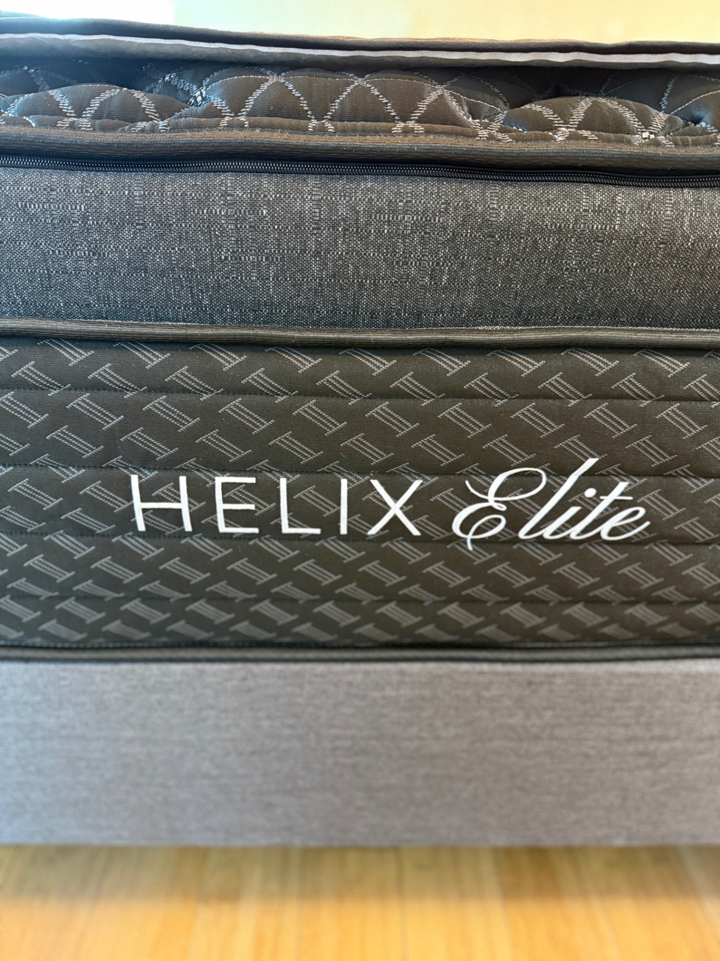 Helix Sunset Elite at The Drift Seattle Mattress Store - product label