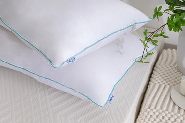 MLILY Ethical Down Pillow Stack at The Drift