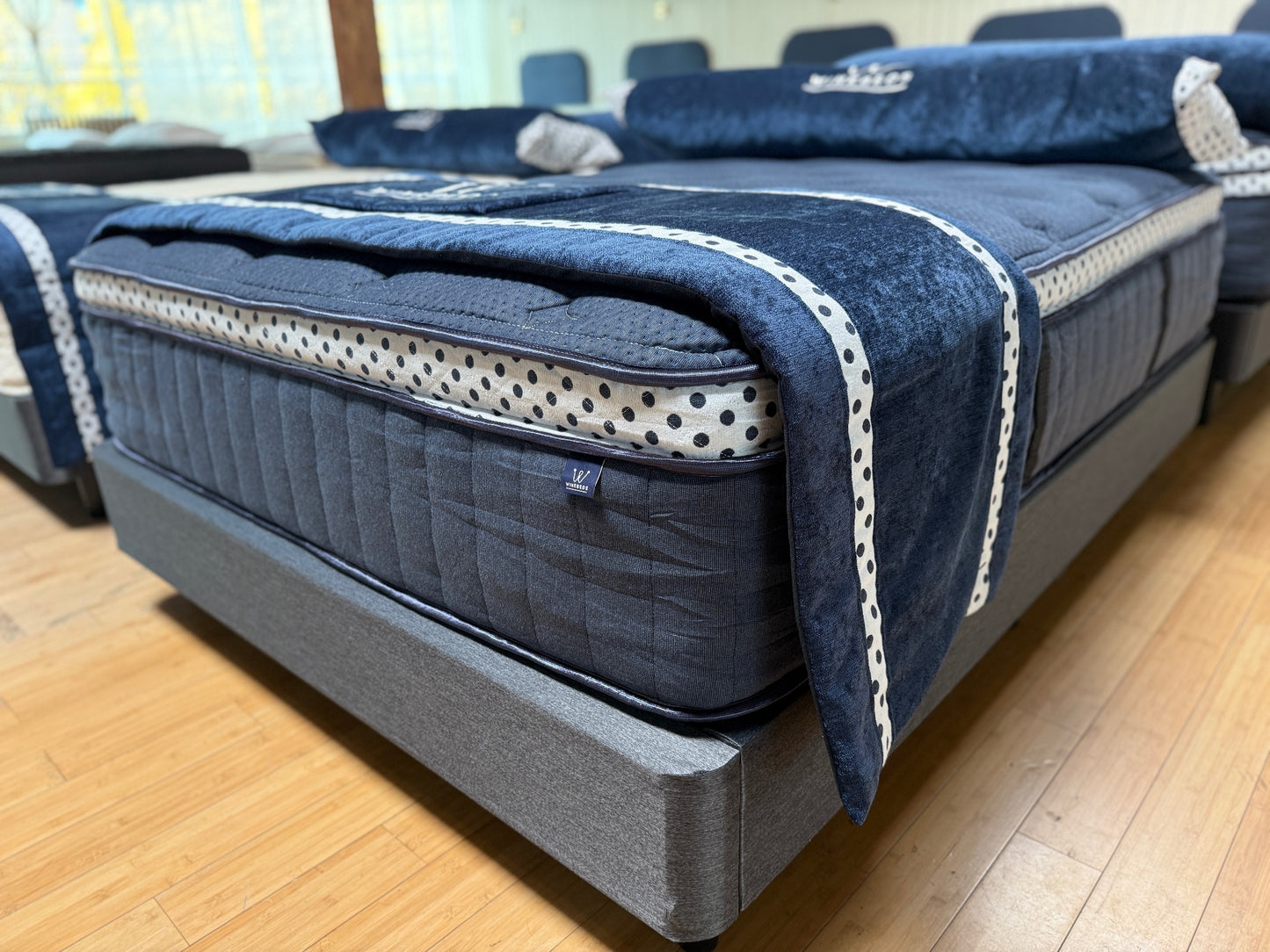WinkBeds Blue 1 at The Drift Seattle Mattress Store